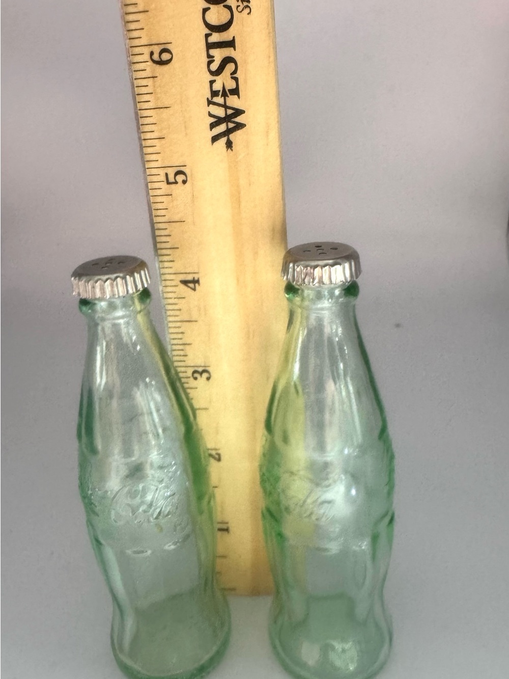 Vintage Coca-Cola Salt and Pepper Shakers - Picture 3 of 4